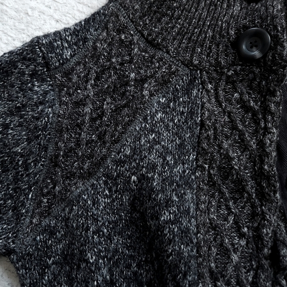 Prana Angelica Duster Cardigan Long Gray Knit sz XL - Picture 8 of 10